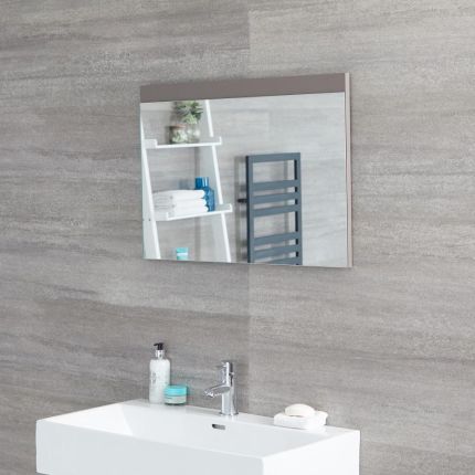 Hudson Reed Newington - 500x700mm Spiegel Mattgrau