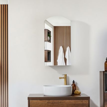 Moderner Spiegelschrank 400mm x 750mm - Raya