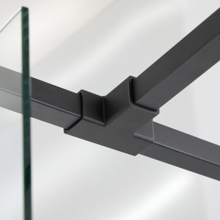 Eckiges T-Stück für Stützarme – Farbe wählbar