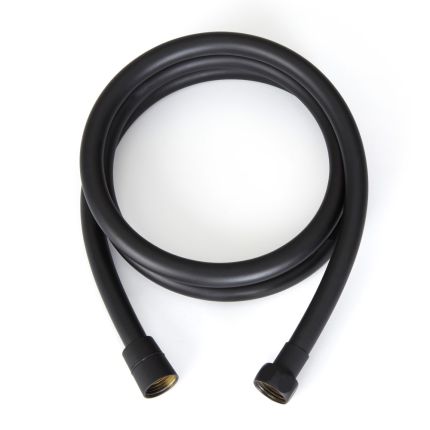 Duschschlauch, 1,75m, glatt – Schwarz – Nox