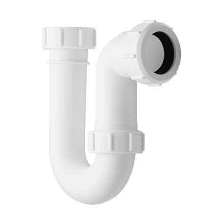 Kunststoff Siphon 32mm mit 76mm Dichtung - Cranplas