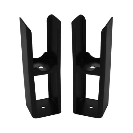 Standfüße zur Bodenmontage für Design Heizkörper | Schwarz - Delta