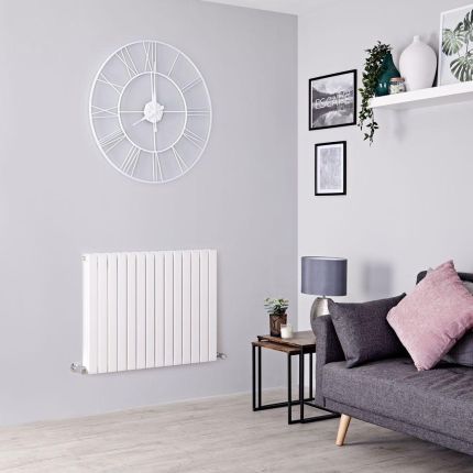 Design Heizkörper Horizontal Weiß Alle Größen - Sloane