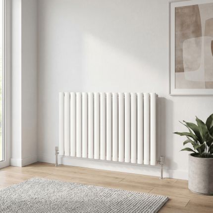 Design-Heizkörper – horizontal | Höhe 595 – Breite und Farbe wählbar - Sterling Quinn by Hudson Reed