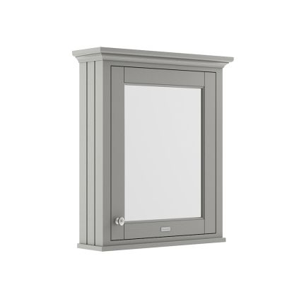 Spiegelschrank 750mm x 650mm | Storm Grey (Grau) - Old London