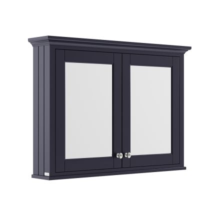 Spiegelschrank 750mm x 1050mm | Twilight Blue (Blau) - Old London