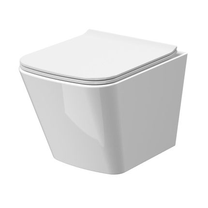 Hänge-WC inkl. Sitz mit Absenkautomatik