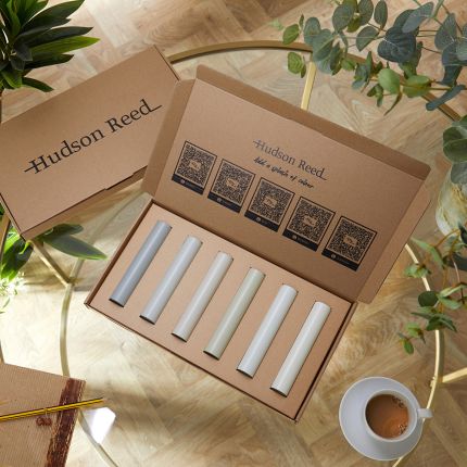 Heizkörper-Farbmusterbox – alle Naturtöne