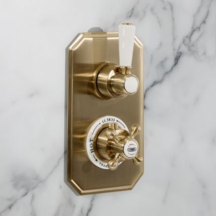 Retro Unterputz-Thermostat für 1 Verbraucher - Finish wählbar - Elizabeth