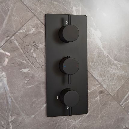 Unterputz-Thermostat für drei Verbraucher mit Umsteller | Farbe wählbar – Otto