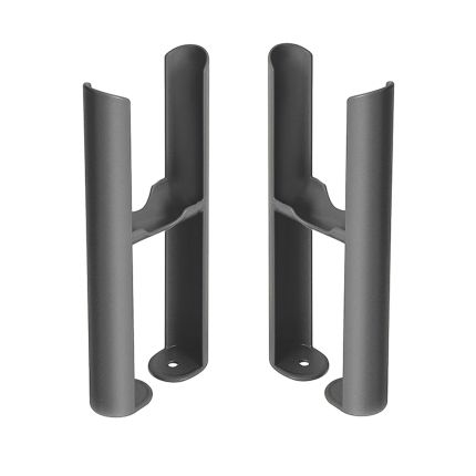 Bodenmontagefüße für Gliederheizkörper Regent mit 2-Säulen – Zinn