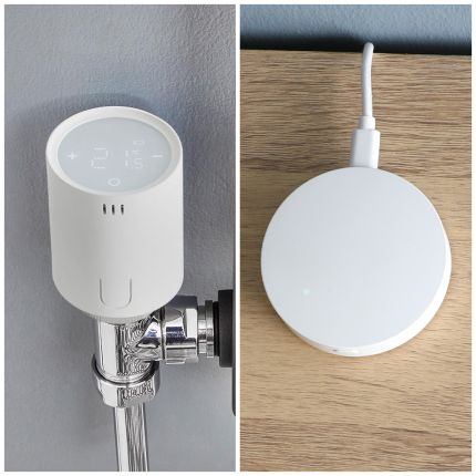 Starterkit für Heizkörperthermostate inkl. WLAN-Zentrale - Anzahl der Thermostatköpfe wählbar - Connect