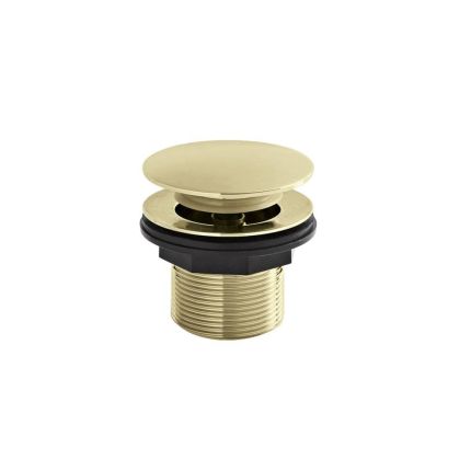 Ablauf mit Push-Up-Stöpsel ohne Überlauf 60mm - Gold