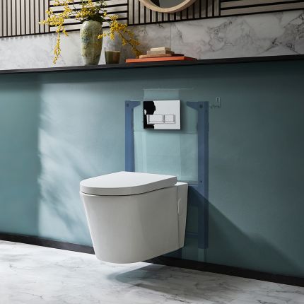 Hänge-WC mit Spülkasten: Die ultimative Lösung für moderne Badezimmer