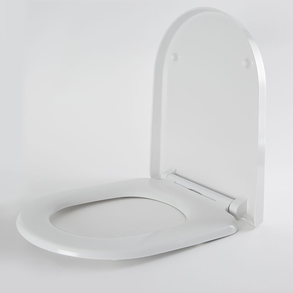 WC-Sitz mit Absenkautomatik, abnehmbar - Weiß - Covelly