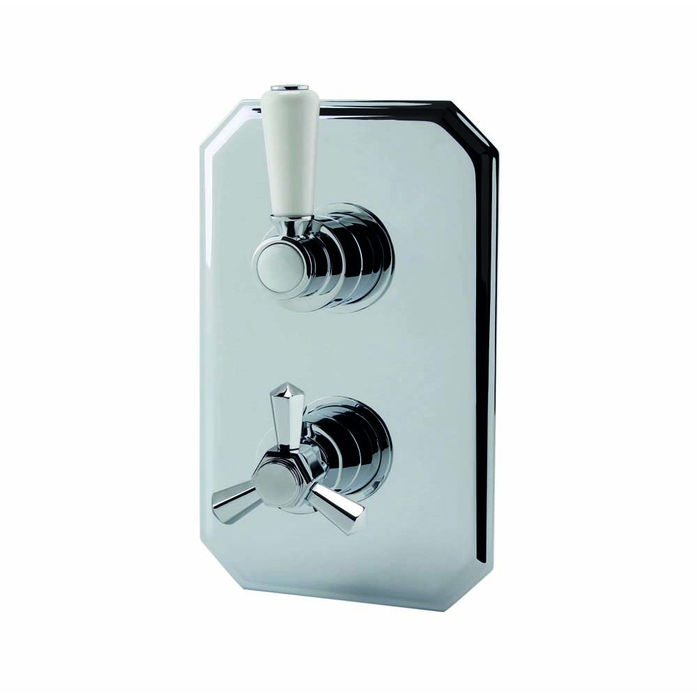Traditionelles Unterputz-Thermostat, für 1 Verbraucher – Chrom - RAK Washington x Hudson Reed