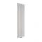Design Heizkörper Mittelanschluss Vertikal Weiß 1600mm x 472mm 1718W (doppellagig) - Revive Caldae
