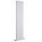 Design Heizkörper Vertikal Weiß 1600mm x 354mm 1193W (doppellagig) - Sloane