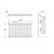 Gliederheizkörper 3-lagig Horizontal Weiß 750mm x 1042mm 2072 Watt - Stelrad Regal von Hudson Reed