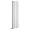Design Heizkörper Vertikal Weiß 1600mm x 472mm 1590W (doppellagig) - Sloane