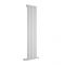Design Heizkörper Vertikal Weiß 1600mm x 420mm 879W (einlagig) - Delta