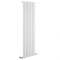 Design Heizkörper Vertikal Weiß 1600mm x 472mm 1149W (einlagig) - Sloane