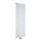Design Heizkörper Vertikal Einlagig Mittelanschluss - Aluminium Weiß 1600mm x 565mm 1840W - Aurora