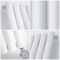 Elektrischer Design Heizkörper Vertikal (einlagig) Weiß 1600mm x 236mm inkl. 800W Heizelement - Revive