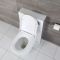 Alswear Stand-WC mit Saru Sanitärmodul H 822mm Weiß