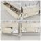 1200mm Waschtischunterschrank mit Doppelwaschbecken - Helle Eiche - Hoxton