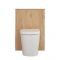 Spülkastenverkleidung (ohne WC), 850mm x 600mm - Goldene Eiche-Optik - Newington