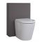 Spülkastenverkleidung (ohne WC), 850mm x 600mm - Mattgrau - Newington