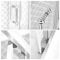 Duschkabine mit Schiebetür, Chrom, für Eckeinbau - inkl. Duschwanne – wählbare Größe – Langley