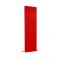 Design Heizkörper, H 1780mm, vertikal - Breite wählbar - Rot - Delta