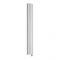 Elektrischer Design Heizkörper Vertikal (doppellagig) Weiß 1600mm x 236mm inkl. 1200W Heizelemente - Revive