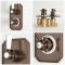Retro Unterputz Duschsystem mit Thermostat und 155mm Wandmontage-Duschkopf, geölte Bronze - Elizabeth