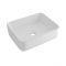 Hudson Reed Newington - 800mm Grauer Unterschrank mit weißer Platte und quadratischem Aufsatzwaschbecken