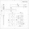 Duschsystem für Badewannen mit Thermostat, 300mm Duschkopf, Brausestangenset und Überlauf-Wanneneinlauf, Chrom - Como