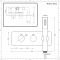 2-Wege Thermostat-Armatur mit Umsteller, Wannenfüll-Überlaufgarnitur und Handbrause, Chrom – Como