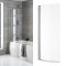 Dusch-Badewanne rechtsbündig P-Form, Größe, Verkleidung, Ablauf und Duschaufsatz wählbar - Belstone