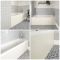 Einbau-Badewanne Weiß mit Verkleidung in Antikweiß 1700mm x 700mm - Richmond