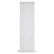 Design Heizkörper Vertikal Weiß 1400mm x 472mm 915W (einlagig) - Revive