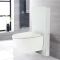Hirayu Japanisches Wand-Dusch-WC inkl. Saru Sanitärmodul H 1000mm Weiß mit Sensor-Spülung