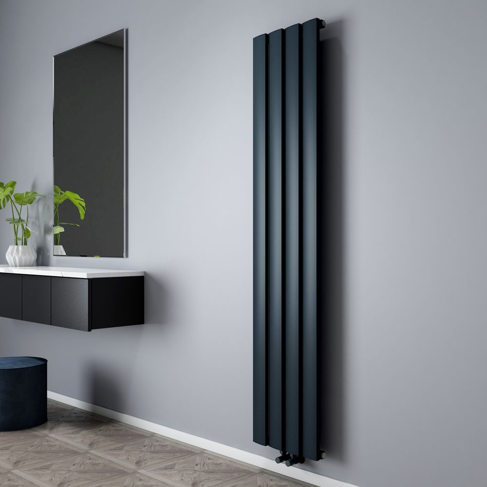 Aluminium-Designheizkörper (Vertikal) 1800mm | Farbe und Breite wählbar - Aris