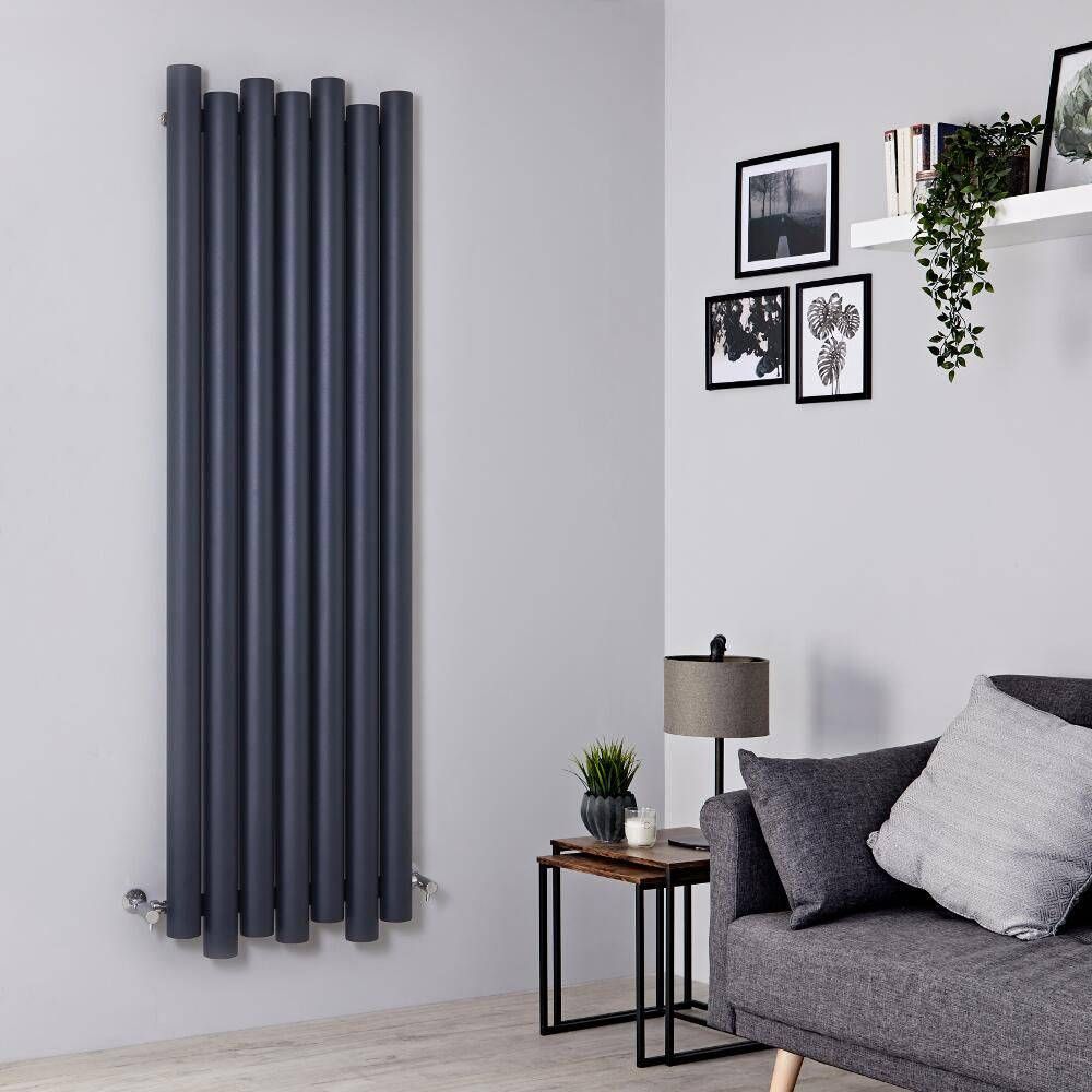 Aluminium Design Heizkörper, vertikal – Größe und Farbe wählbar – Laeto