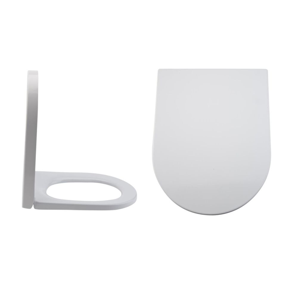 Toilettensitz Duroplast Fast Fix & Absenkautomatik, Befestigung von oben - Alswear