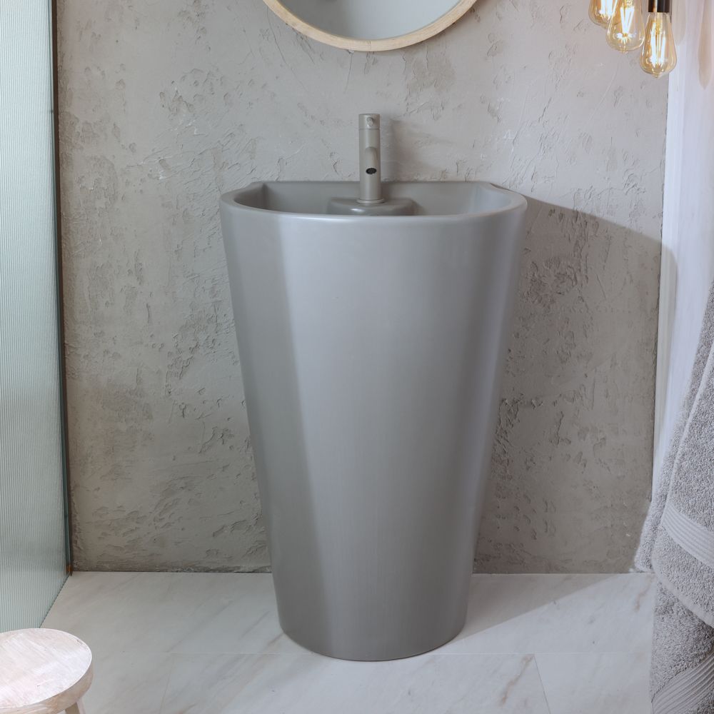 Standwaschbecken 535mm x 480mm (1 Hahnloch) – Farbe wählbar - Elements