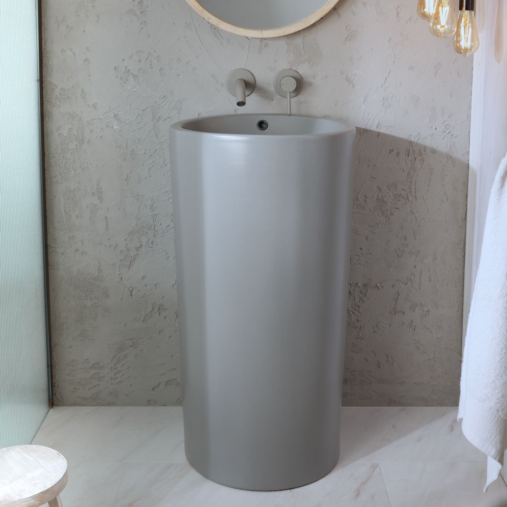 Standwaschbecken 460mm x 445mm (ohne Hahnloch) – Farbe wählbar - Elements