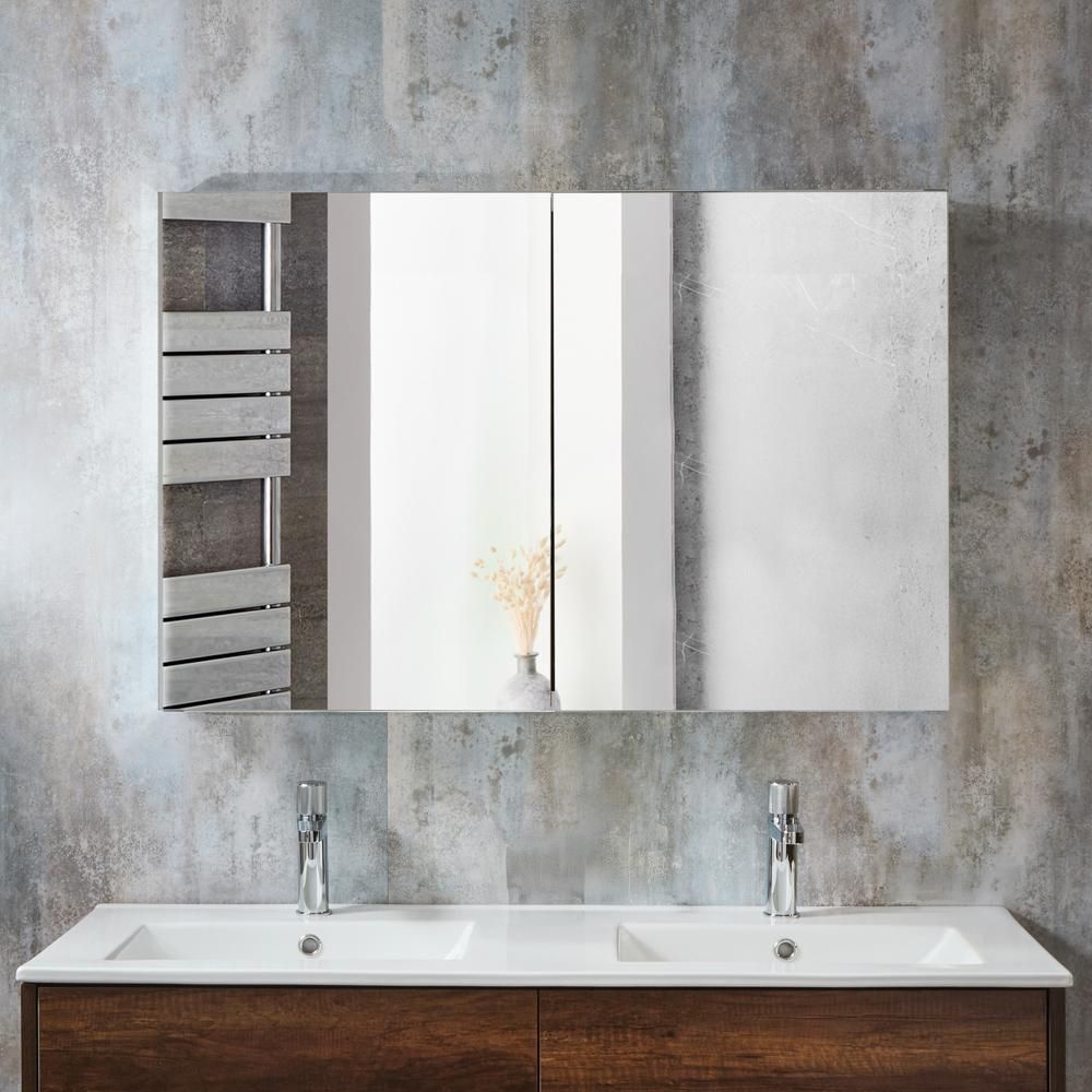 Moderner Spiegelschrank 1000mm x 660mm - Cleo