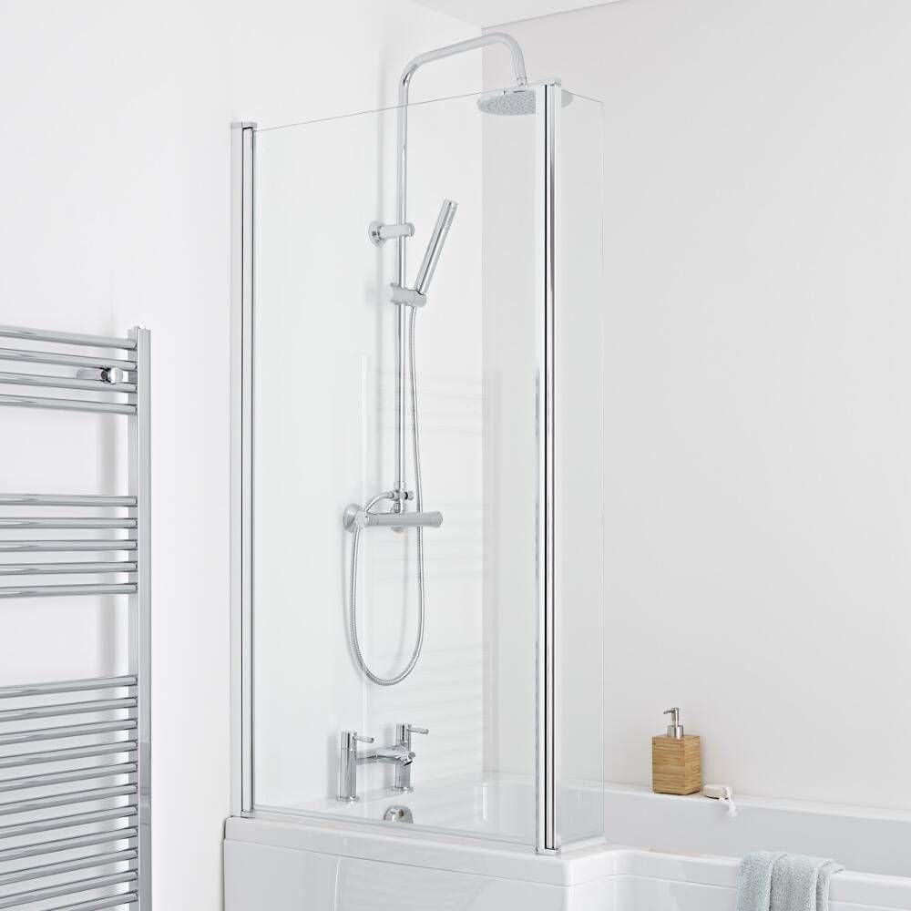 Badewannenaufsatz L-Förmig – Finish wählbar
